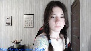 sexy_b0rsch - [Chaturbate] Pretty Cam Model Multi Goal Show Insane Orgasm
