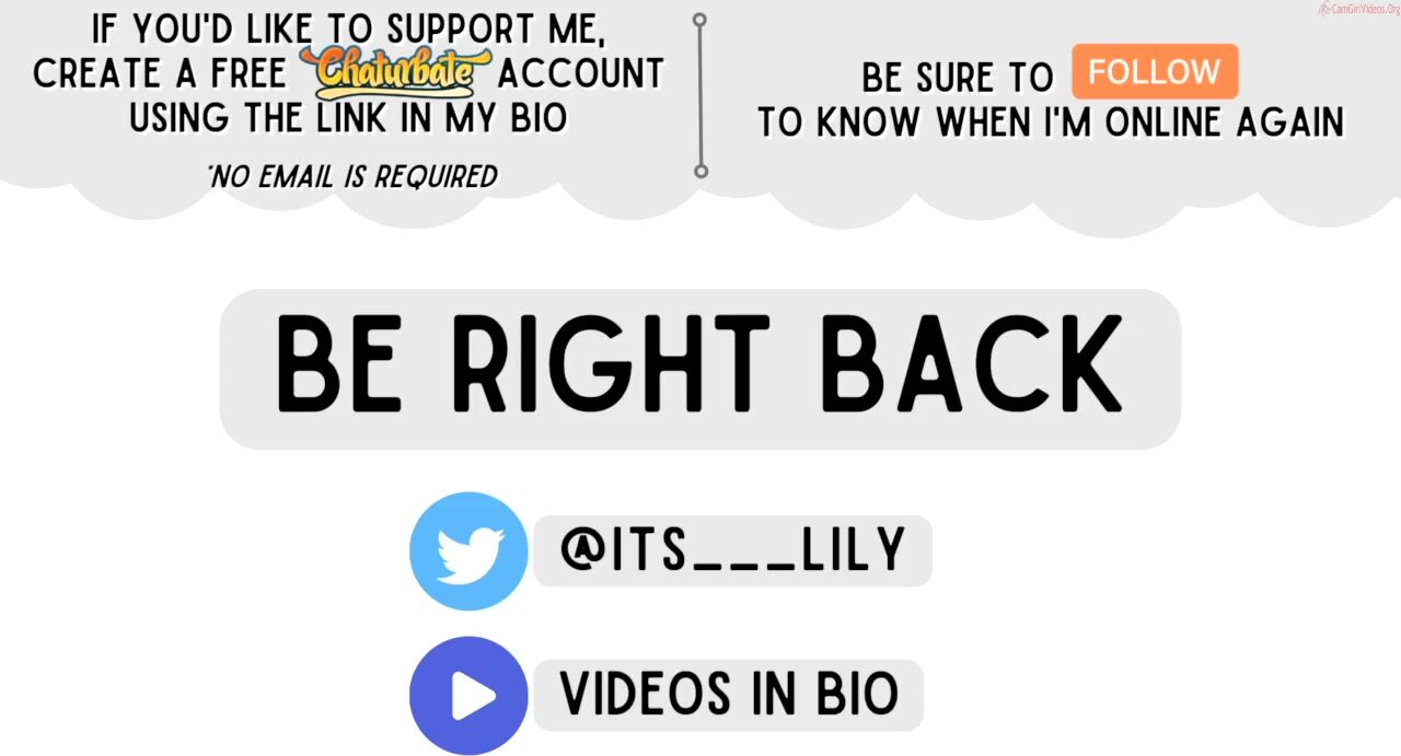 Its_lily - [Chaturbate] first time Ticket Show home alone