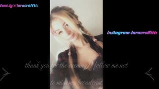 laracroftt - [Chaturbate] hidden Sexy Girl Teases