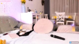 adonawet - [Chaturbate] Hot Babe Strips Gets Lucky Flashing Ass