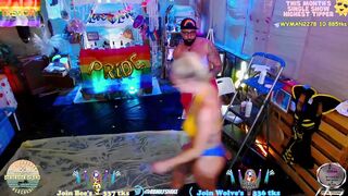 bigbananamilfshake - [Chaturbate] Crazy Goal Tru Private Panties