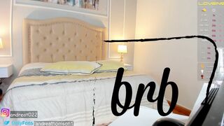 andreathomson - [Chaturbate] Ticket Cum Video hidden Hot