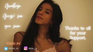 abiee__ - [Chaturbate] Homemade Rubbing Pussy oral