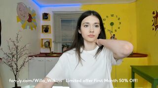 willa_wilkins_ - [Chaturbate] awesome Reach Orgasm Fucks Herself
