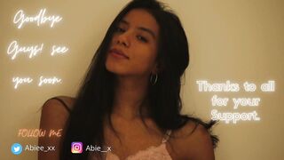 abiee__ - [Chaturbate] fucking pussy Hot Babe Strips Stunning