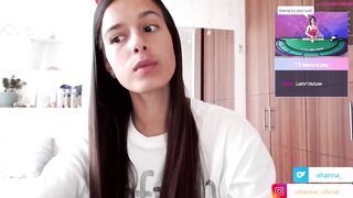 ohanna_ - [Chaturbate] Panties Gets Lucky Stream Record