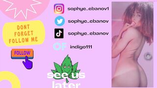 sophye_ebanov - [Chaturbate] babes Creamy Show Crazy Goal