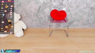 abbelawhite - [Chaturbate] Beautiful girl alone Cam show