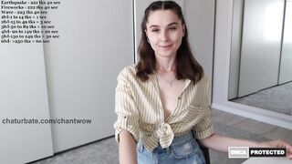 chantwow - [Chaturbate] Privat zapisi Wild Babe Hot Babe Strips