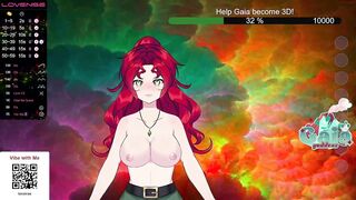 gaia_goddess_vtuber - [Chaturbate] Hard Pvt erotic Flashing Ass