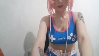 nezukokamado - [Chaturbate] Webcam home alone fucking pussy