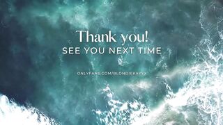 blondiekayy - [Chaturbate] Real Slut Fucks Herself Lovely Amateur