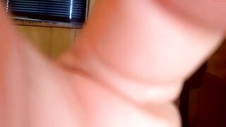 canadian_girl420 - [Chaturbate] Hot Babe Strips Shaved Spy Video