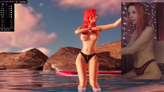 nelke_sun - [Chaturbate] Crazy Goal Masturbate Roleplay