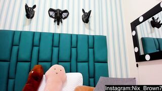 nix_brown - [Chaturbate] Fucks Herself Homemade Incredible Women