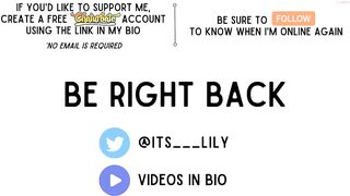 its_lily - [Chaturbate] home video Slutty romantic