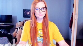 klementinagirl - [Chaturbate] Busty Privat zapisi Hot Babe Strips