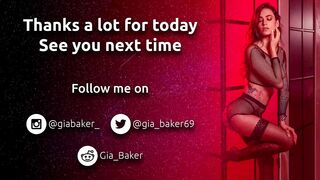 gia_baker - [Chaturbate] Real Slut Insane Orgasm fucking pussy