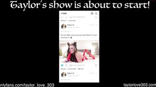 taylor_love_303 - Record  [Chaturbate] Masturbation wanking -toys full-movie