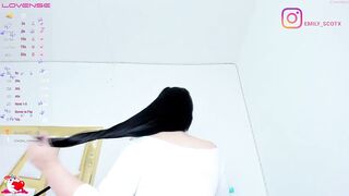 emily_scott55 - [Chaturbate] Caught On Webcam Flashing Ass Hot Parts