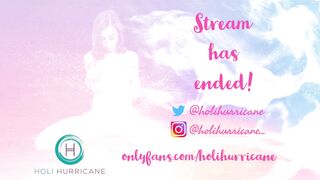 holihurricane - [Chaturbate] Rubbing Pussy Roleplay girl alone
