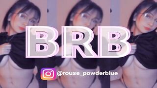 rouse_powderblu - [Chaturbate] Homemade Surprise Nice Boobs