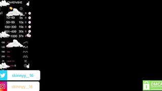 skinnyy_16 - [Video] extreme natural homemade huge dildo