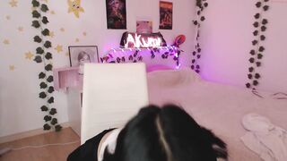 Akemichu - [Chaturbate] Rubbing Pussy role-play striptease