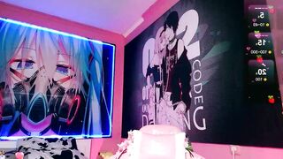 aurora_radiance - Chaturbate Stream Webcast footage Live stream recording teasing slim