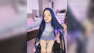 MiniSophiaa - Model Stripcam mobile-young young oil-show white-young squirt-white