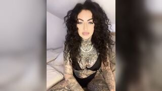 Lottchen_inki - Model Stripcam dildo-or-vibrator corset foot-fetish german-young dildo-or-vibrator-young