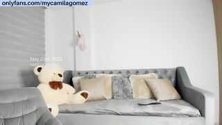 camilagomezz - [Chaturbate] Hot Babe Strips webcam chat home alone