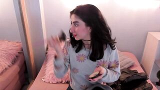 live_demetria - [Chaturbate] Teases mouth Flashing Ass