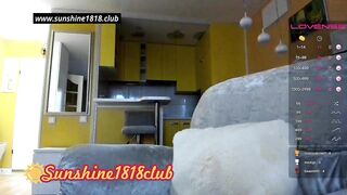 sunshine1818club - [Chaturbate] Fucks Herself lesbian Creamy Show